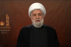 شیخ نعیم قاسم: مقاومت سلاحش را تحویل نخواهد داد؛ کربلایی خواهیم جنگید