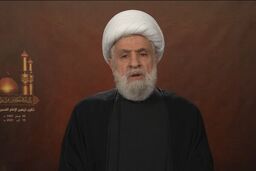 شیخ نعیم قاسم: مقاومت سلاحش را تحویل نخواهد داد؛ کربلایی خواهیم جنگید