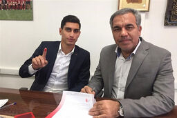 گرما در پنجره زمستانی / محمد نادری به پرسپولیس پیوست 