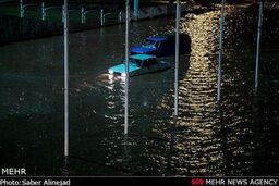 عکس: «تبریز» را آب برد!