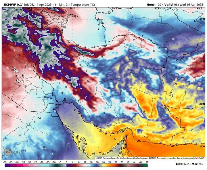 هواشناسی؛ گردوخاک و بارش تگرگ در ۲۰ استان