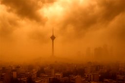  گردوخاک و آلودگی شدید هوا در ۱۷ استان 