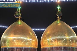 احمدی‌نژاد حرم کاظمین را زیارت کرد