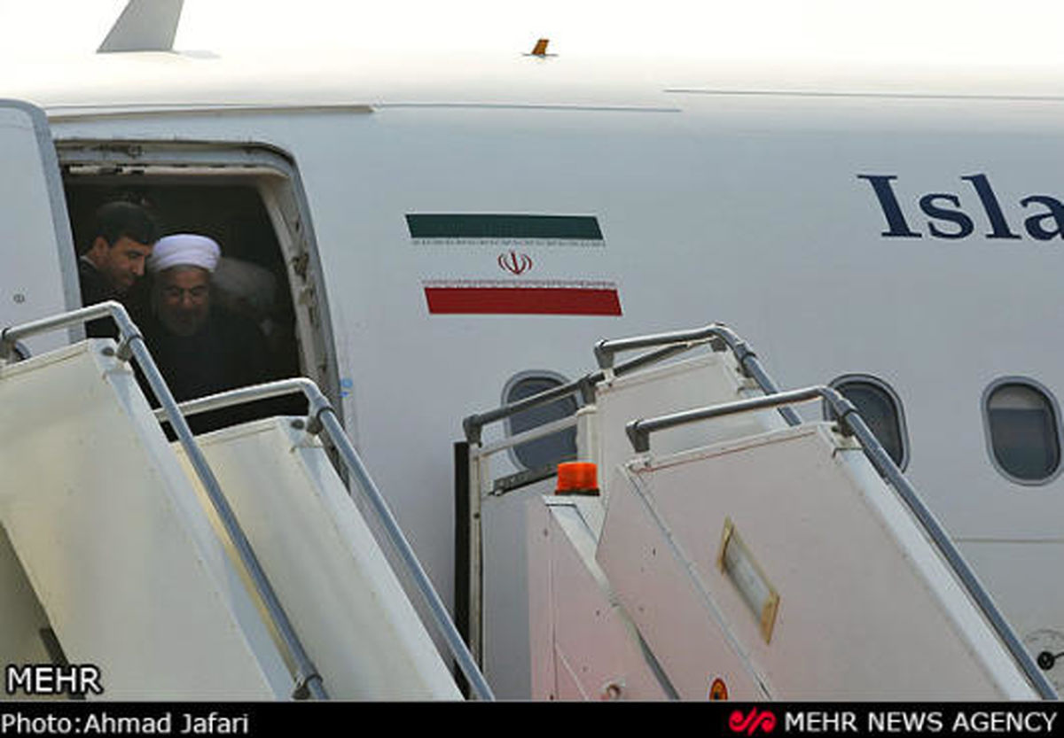 رئیس جمهور وارد زاهدان شد