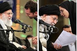 دیدار رمضانی فعالان و نخبگان دانشجویی با رهبر انقلاب