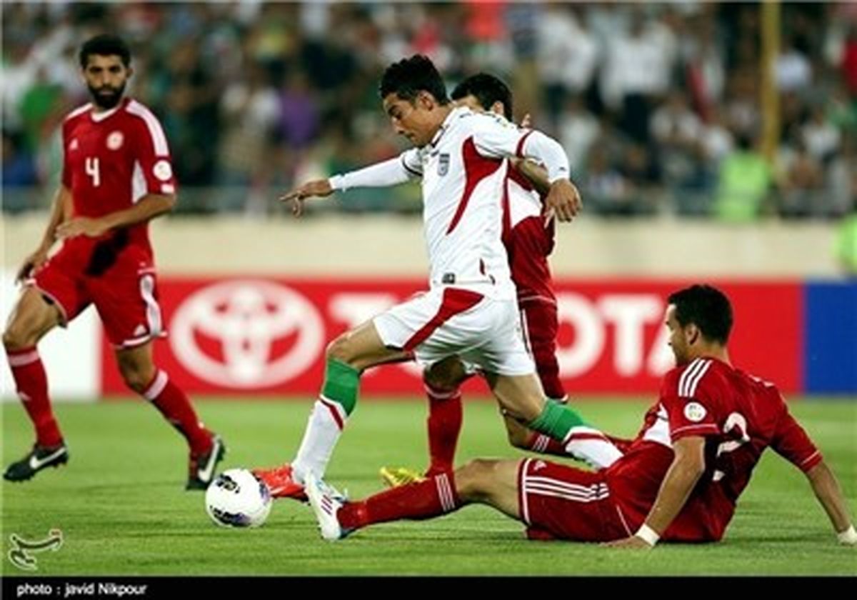برتری ایران مقابل لبنان در نیمه نخست