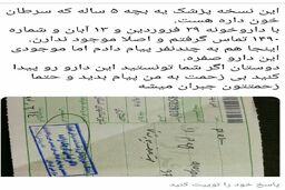 نسخه همسر وزیر بهداشت حاشیه‌ساز شد