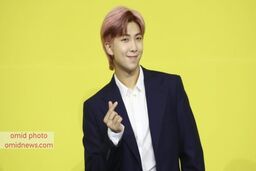 RM رپر گروه BTS خبرساز شد