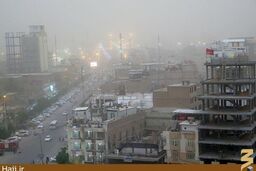 زائران عتبات مراقب گردوغبار شدید در کربلا باشند + تصاویر