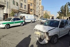  برخورد ۳ سرویس مدرسه در جنوب‌غرب تهران 