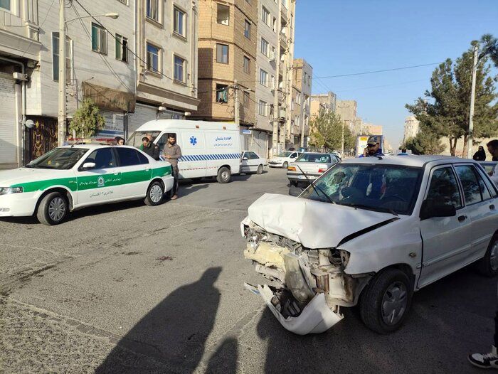  برخورد ۳ سرویس مدرسه در جنوب‌غرب تهران 