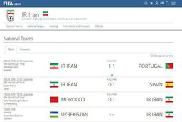 فیفا بازی ایران – ازبکستان را تایید کرد