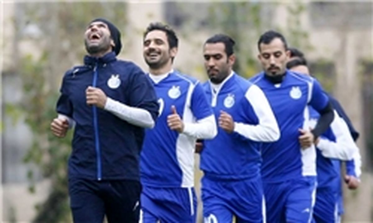 استقلال با ۷ بازیکن تمرین کرد