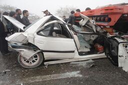 آمار روزانه تصادفات در تهران