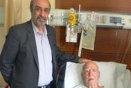 وزیر ورزش بر بالین میر رسول رئیسی / گودرزی: تکریم بزرگان ورزش را وظیفه خود می دانم