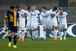 صعود اینتر با پیروزی برابر هلاس ورونا