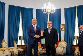 دیدار لاریجانی با دبیر شورای امنیت ارمنستان