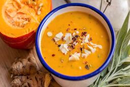 طرز تهیه سوپ کدو حلوایی به 2 روش فوق العاده لذیذ