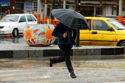 بارش باران در برخی استان‌ها/ کاهش محسوس دما در اکثر مناطق ایران 