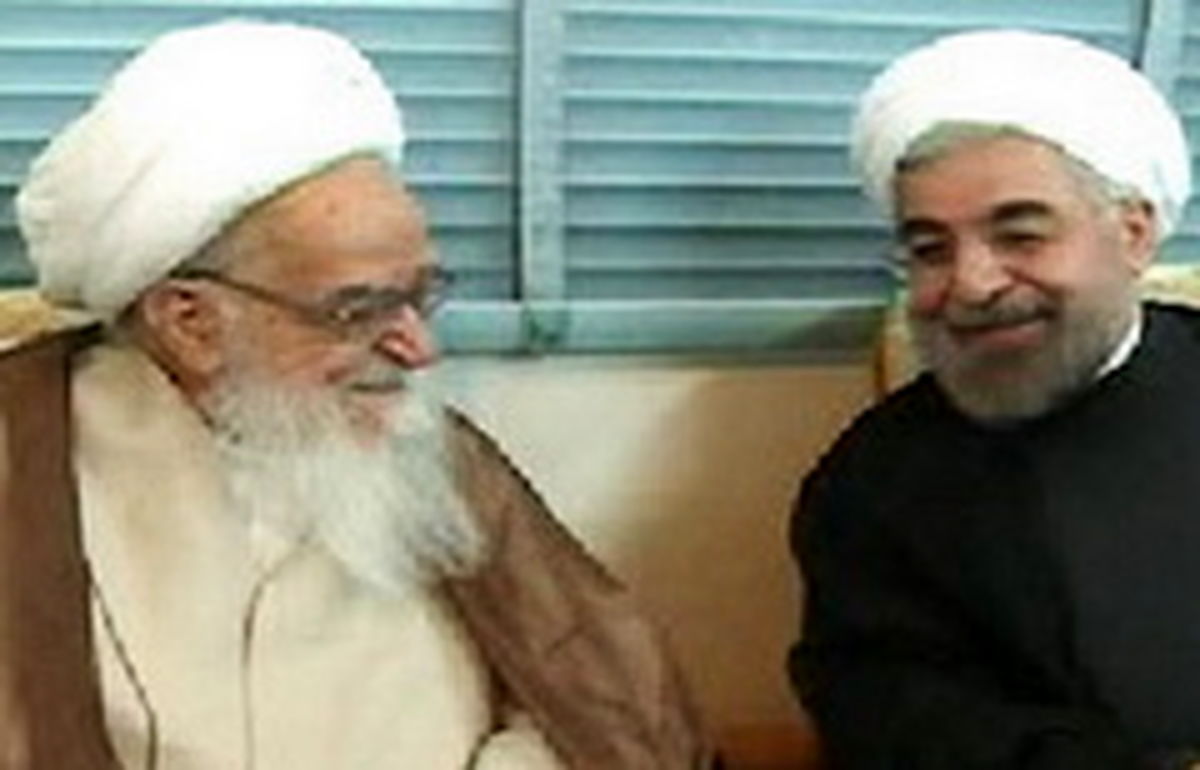 روحانی با آیتالله شبیری زنجانی دیدار کرد