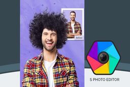 عاشقان عکاسی و سلفی، S Photo Editorمجموعه ابزار عالی برای شما