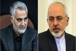پیام تبریک ظریف به سردار سلیمانی