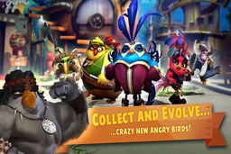 Angry Birds Evolution؛ مبارزه با خوگ های سبز با تیمی که خودت میچینی / دانلود