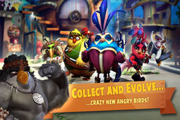 Angry Birds Evolution؛ مبارزه با خوگ های سبز با تیمی که خودت میچینی / دانلود