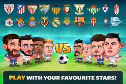 اپ رسمی لیگ فوتبال اسپانیا / بازی Head Soccer LaLiga ۲۰۱۷ / دانلود