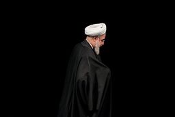 روحانی در اربعین ارتحال آیت الله هاشمی رفسنجانی حضور یافت