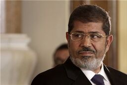 محمد مرسی از کاخ قبه خارج شد