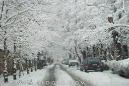 برف به داد تهران رسید