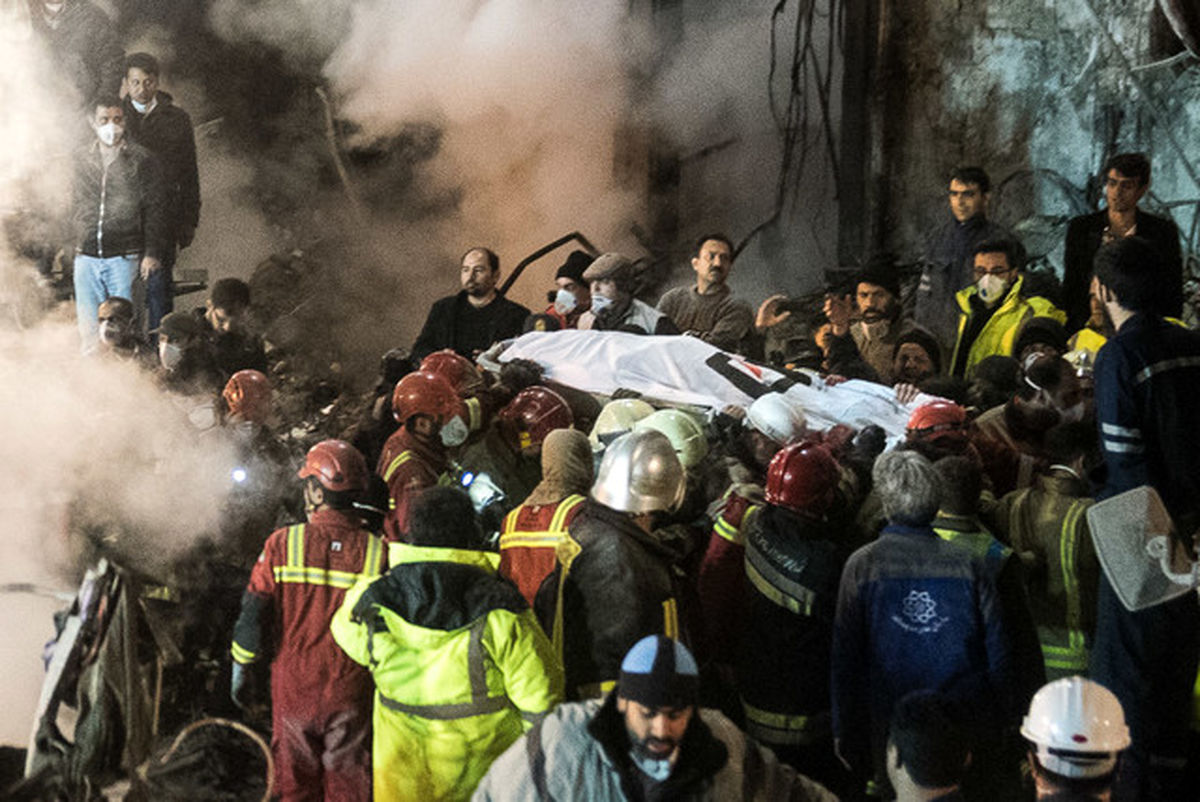 در پی مشخص شدن هویت قربانیان حادثه پلاسکو