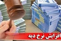 احتمال افزایش بیش از ۳۰ درصدی نرخ دیه در سال ۹۳