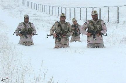 شهادت مرزبان هنگ مرزی سردشت بر اثر سقوط بهمن 