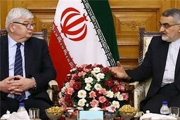 دیدار بروجردی با وزیر پیشین خارجه آلمان