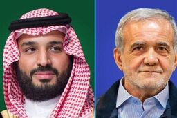 رسانه‌های سعودی: بن سلمان پیام کتبی پزشکیان را دریافت کرد