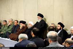 مراسم ترحیم آیت الله هاشمی رفسنجانی در بیت رهبری