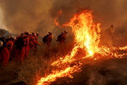  آتش‌سوزی گسترده در کالیفرنیا هزاران نفر را مجبور به تخلیه خانه‌هایشان کرد 