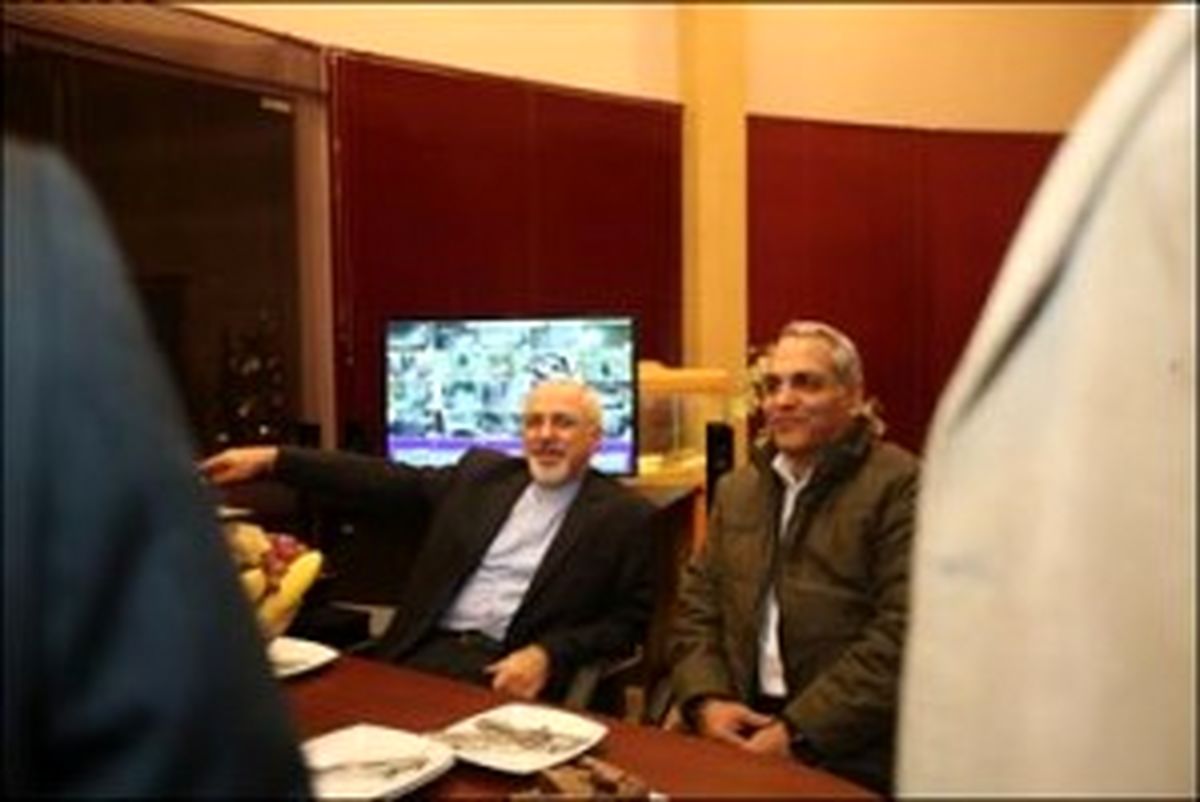 شوخی ظریف با مهران مدیری