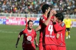 پرسپولیس با شکست داماش به رده دوم صعود کرد / سرخپوشان همچنان در کورس قهرمانی